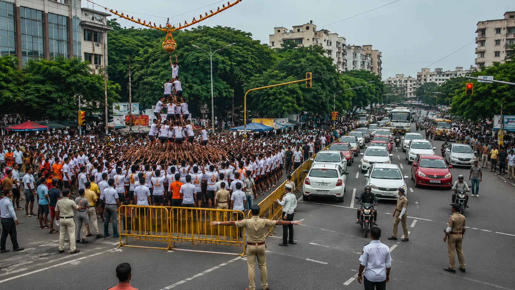 Pune Dahi Handi Traffic Alert: Major Road Restrictions and Alternative Routes