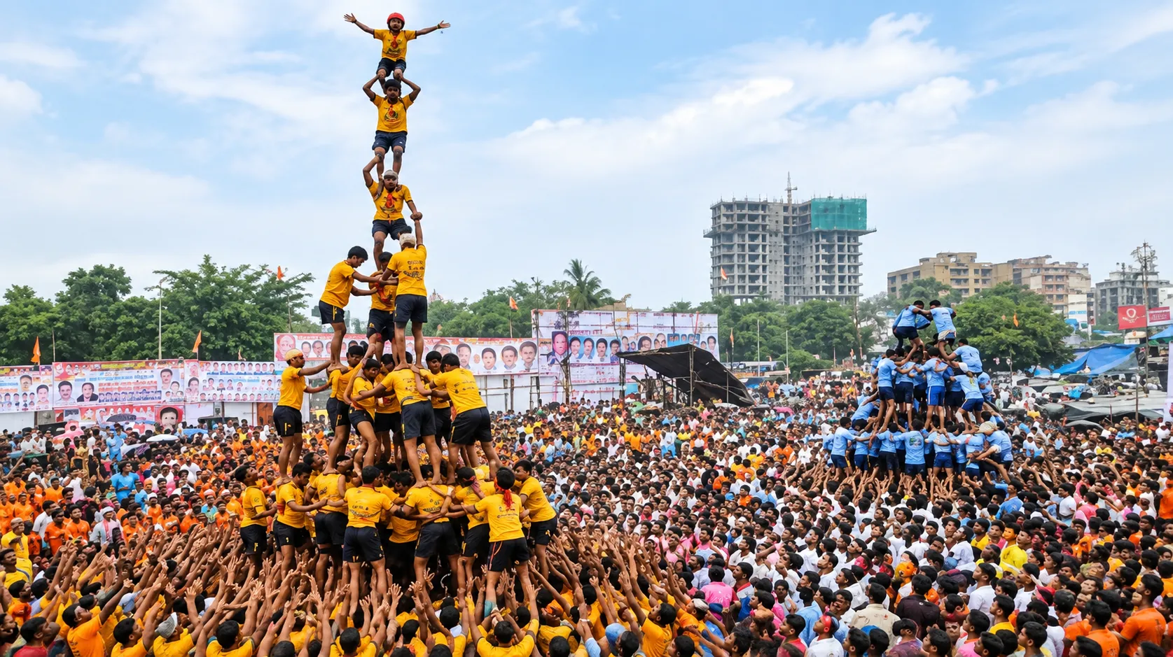 Mumbai Dahi Handi Festival 2026: Sailila Krida Mandal Targets 9 Layers