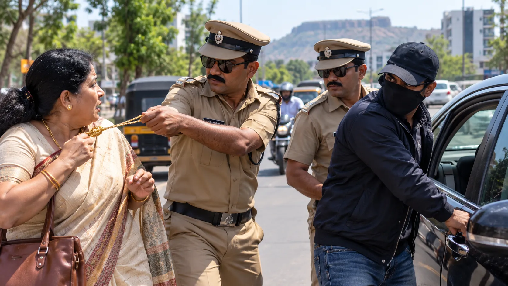 Fake Cops Strike in Nashik: Impostors Steal 5.5 Tolas of Gold