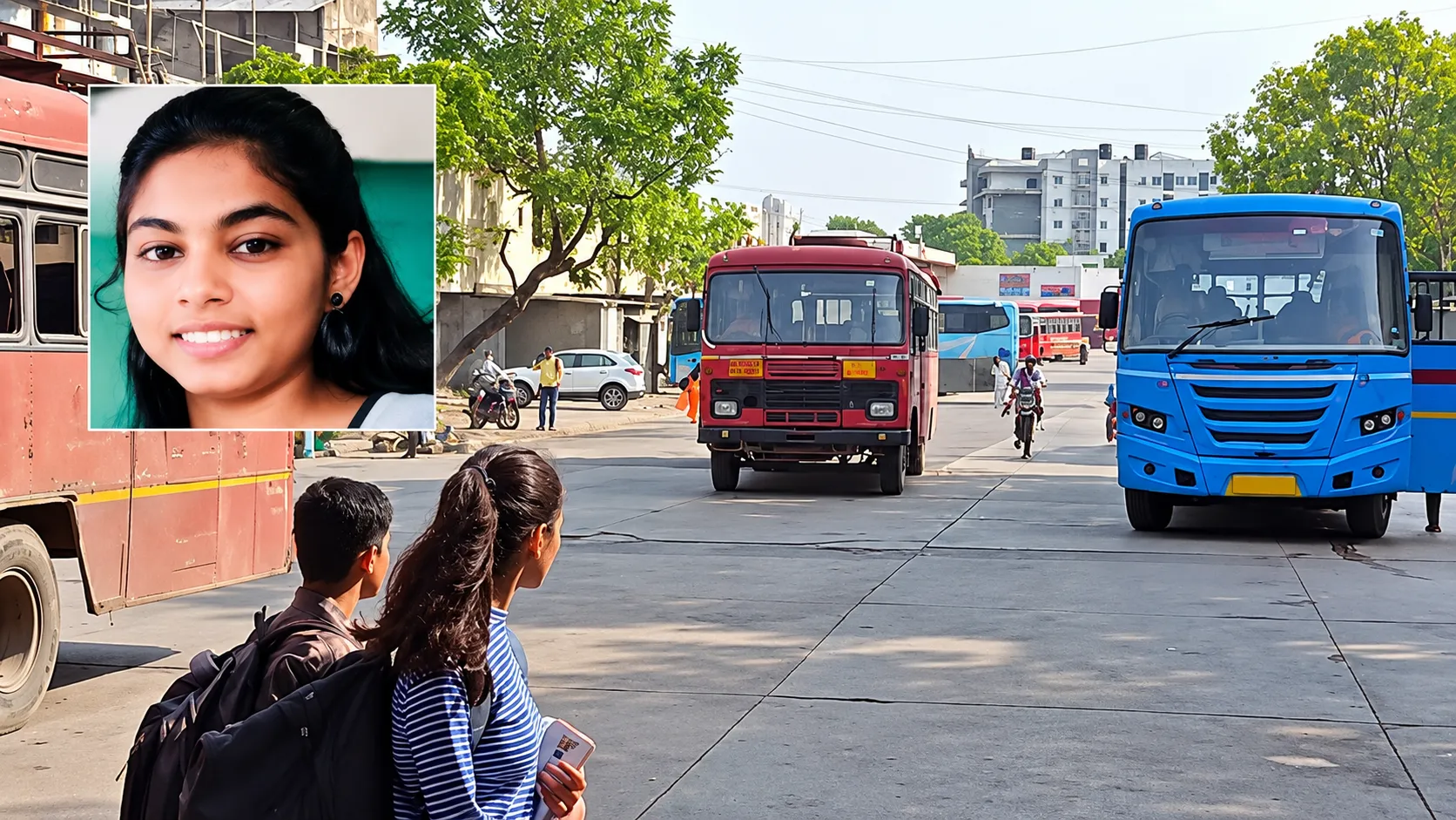 Tragic Accident at Nashik Thakkar Bazar Bus Stand: 17-Year-Old Girl Traveling to Trimbakeshwa