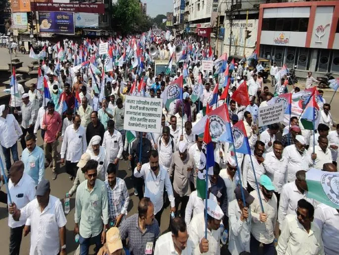Revoke BIR Act Ordinance: Thousands of Sugar Workers March in Kolhapur