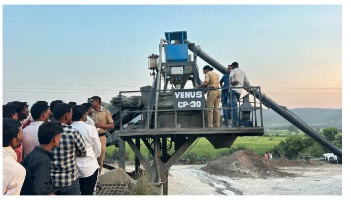 16-Year-Old Child Laborer Tragically Dies After Falling into Cement Mixer