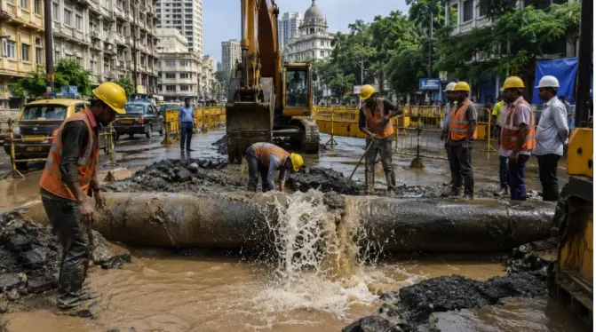 Water Crisis in Mumbai: Over 17,000 Water Leakage and Pipe Burst