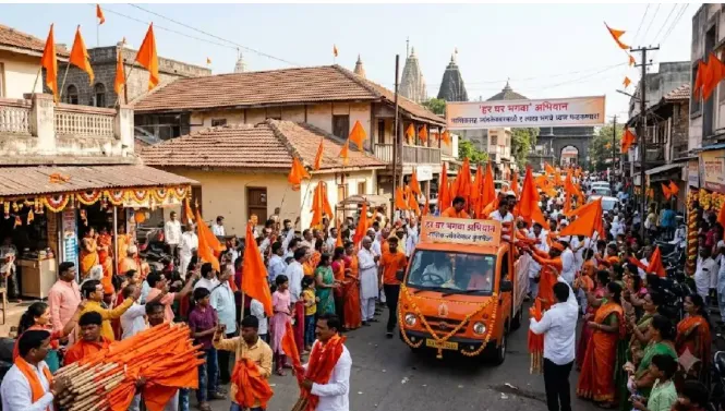 Grand Preparation for Simhastha Kumbh Mela: 'Har Ghar Bhagwa'