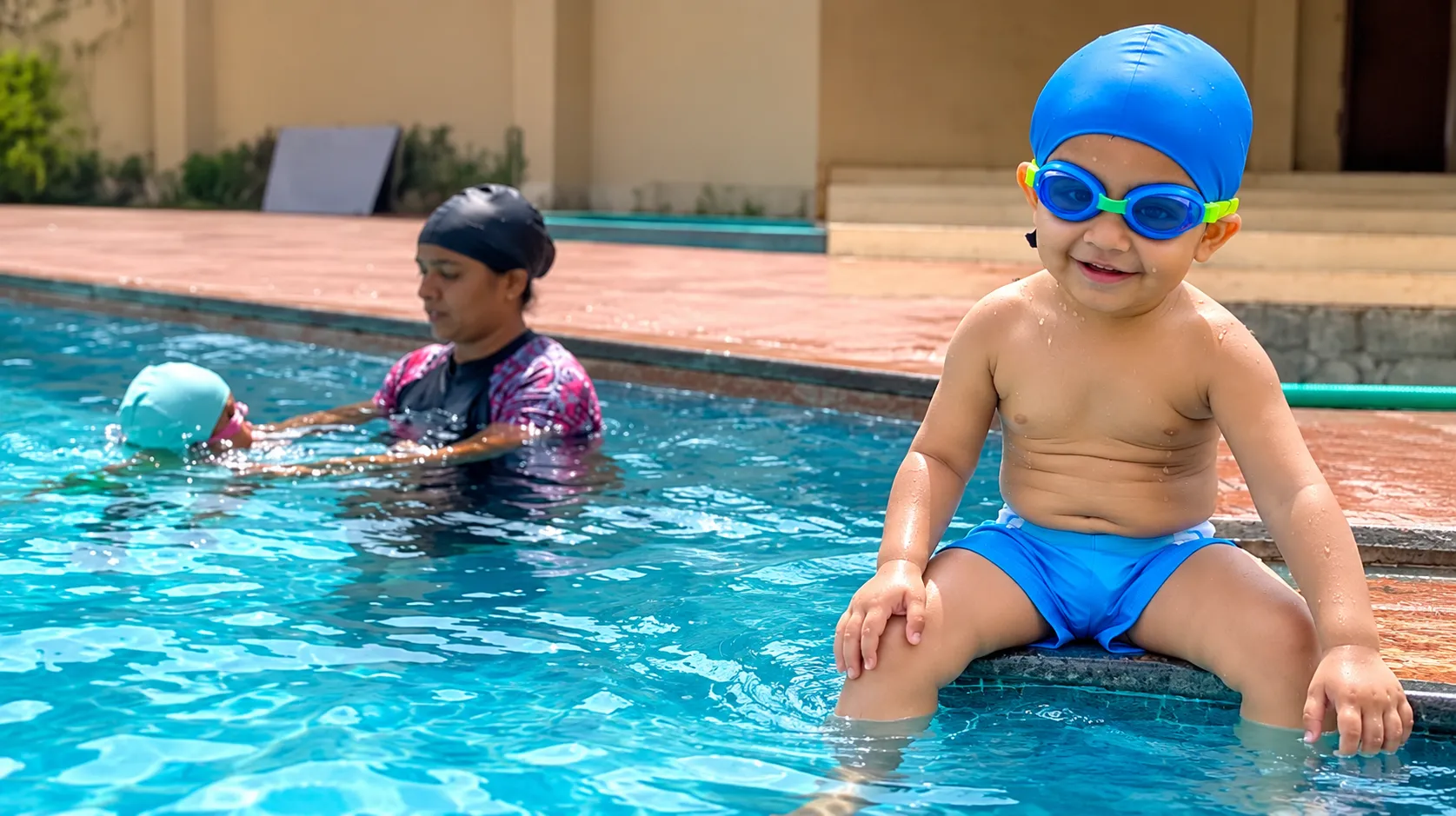 Incredible Feat in Ratnagiri: 1-Year-and-5-Month-Old Swimmer