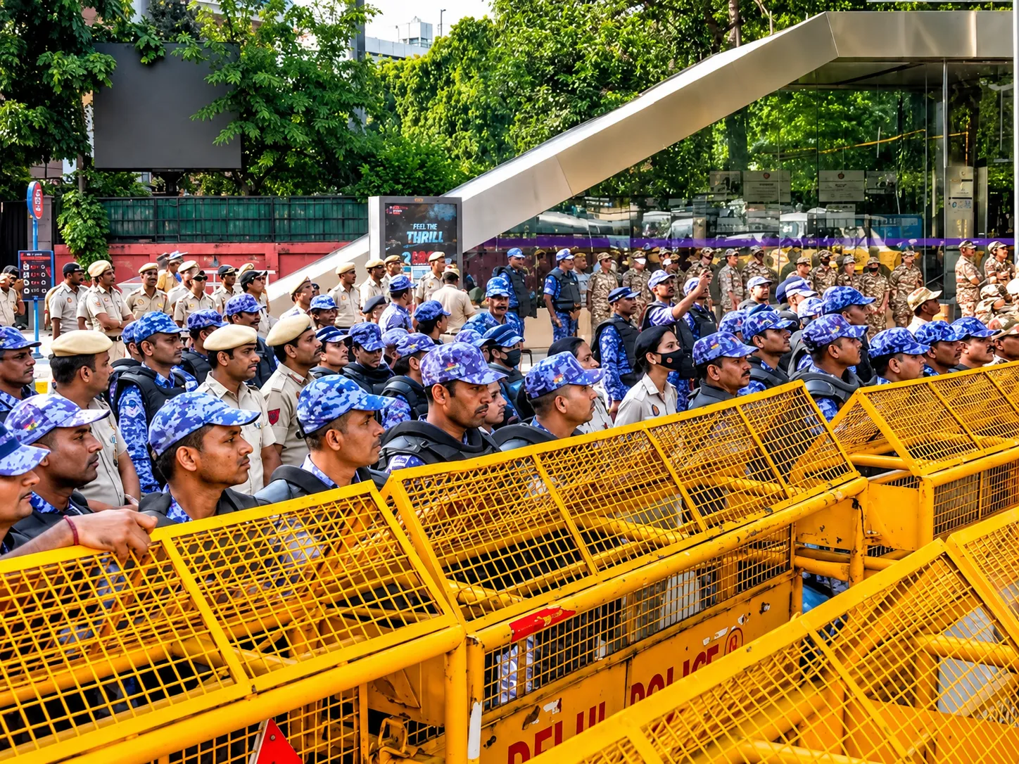 Major Security Blockade in Delhi Ahead of October 10 CJP Protest: