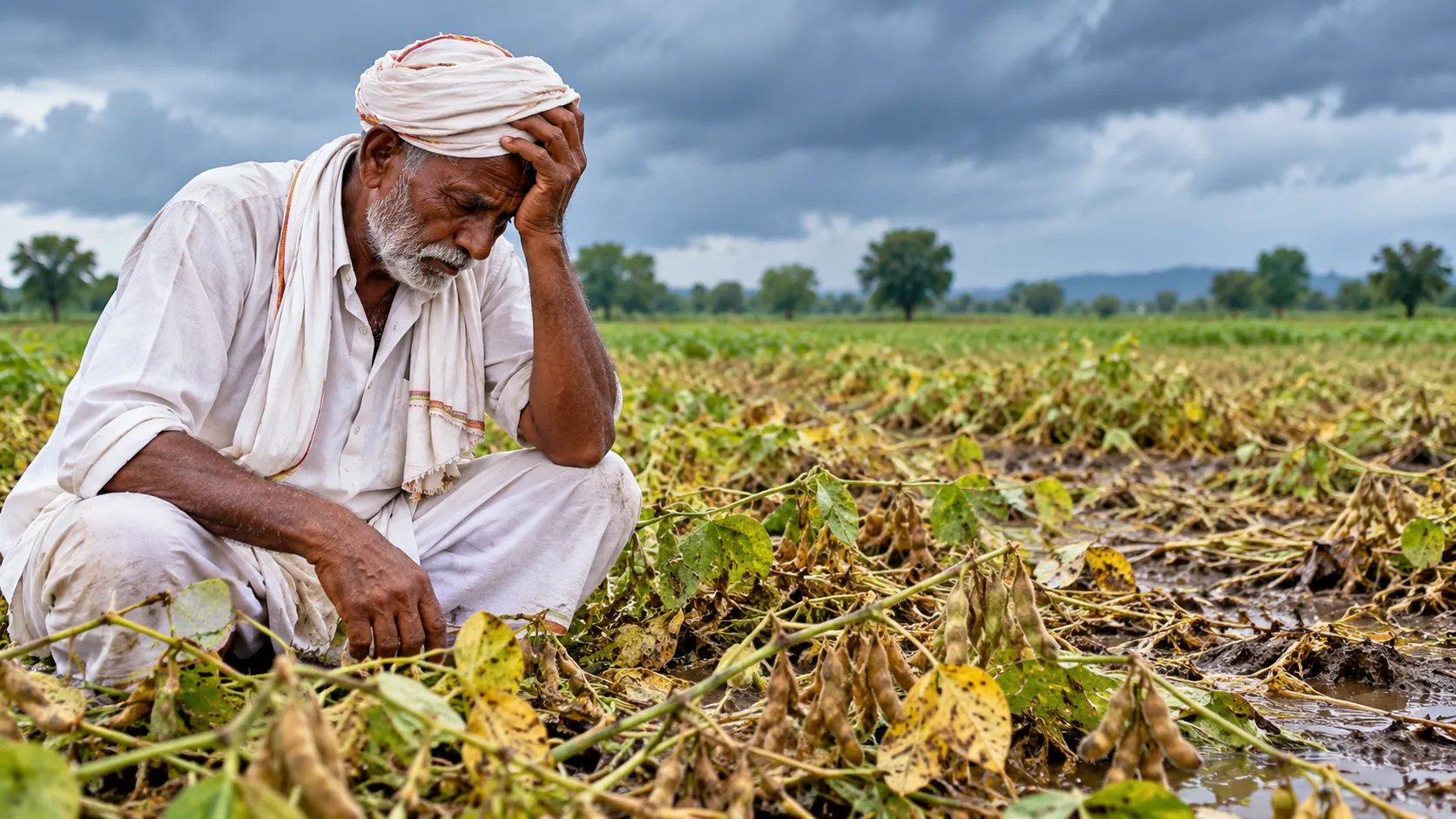 Heartbreaking Tragedy in Hingoli: 60-Year-Old Farmer Dies of Cardiac