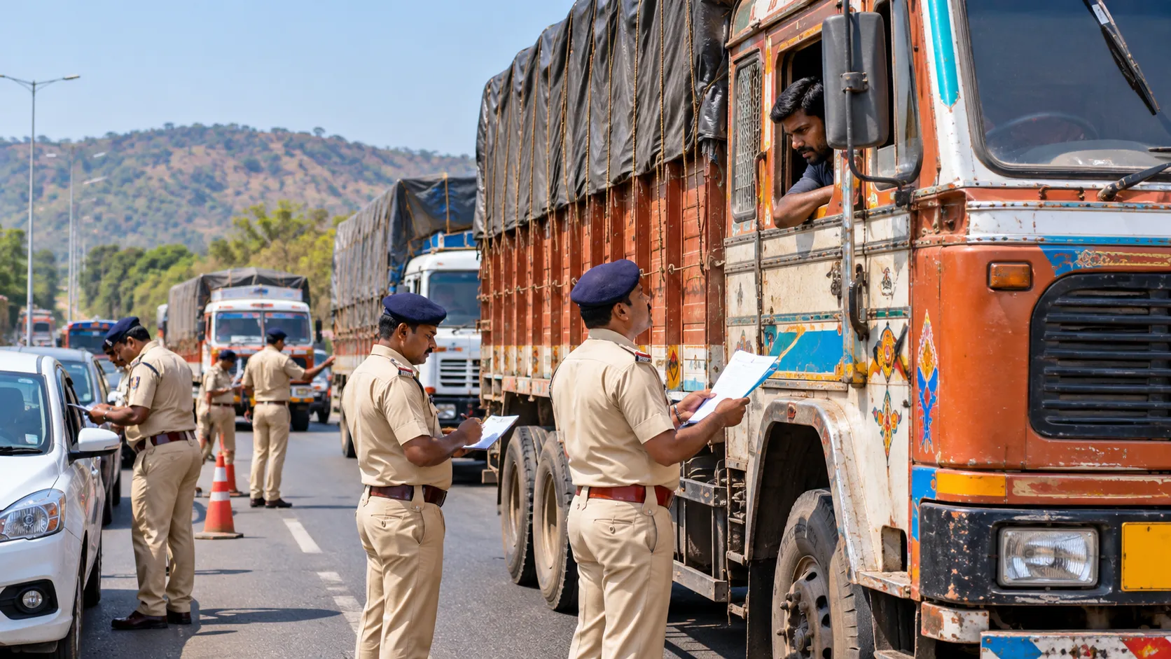 RTO Crackdown on Out-of-State Vehicles in Maharashtra: Special Checking Drive