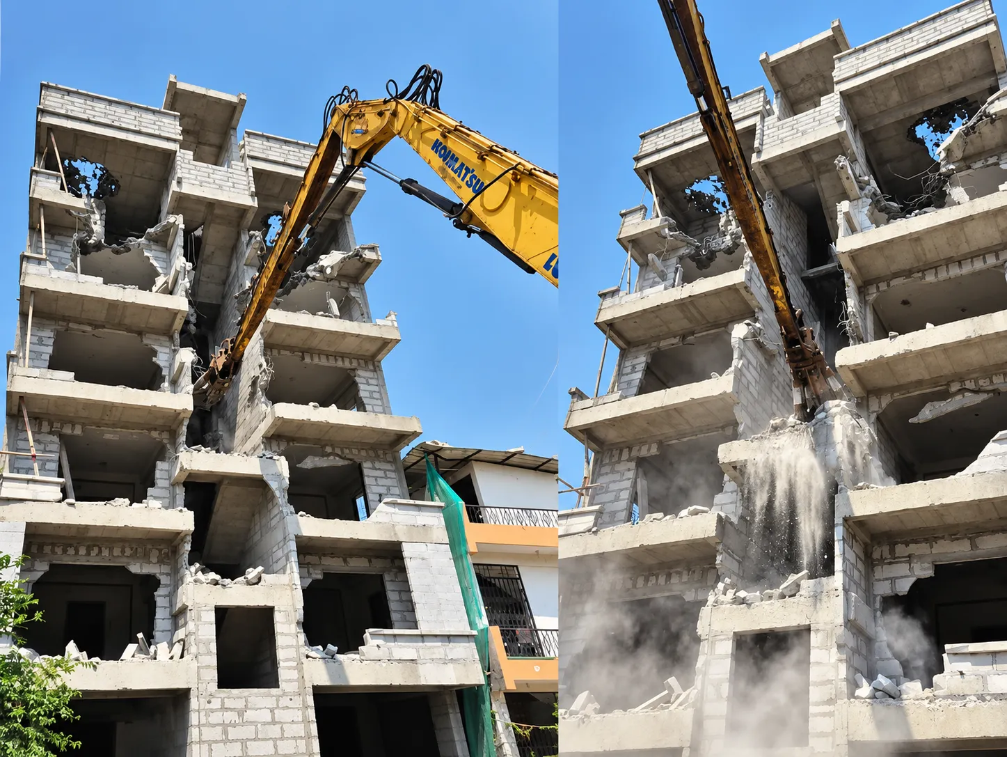 PCMC Crackdown: Municipal Corporation Demolishes Massive Seven-Storey