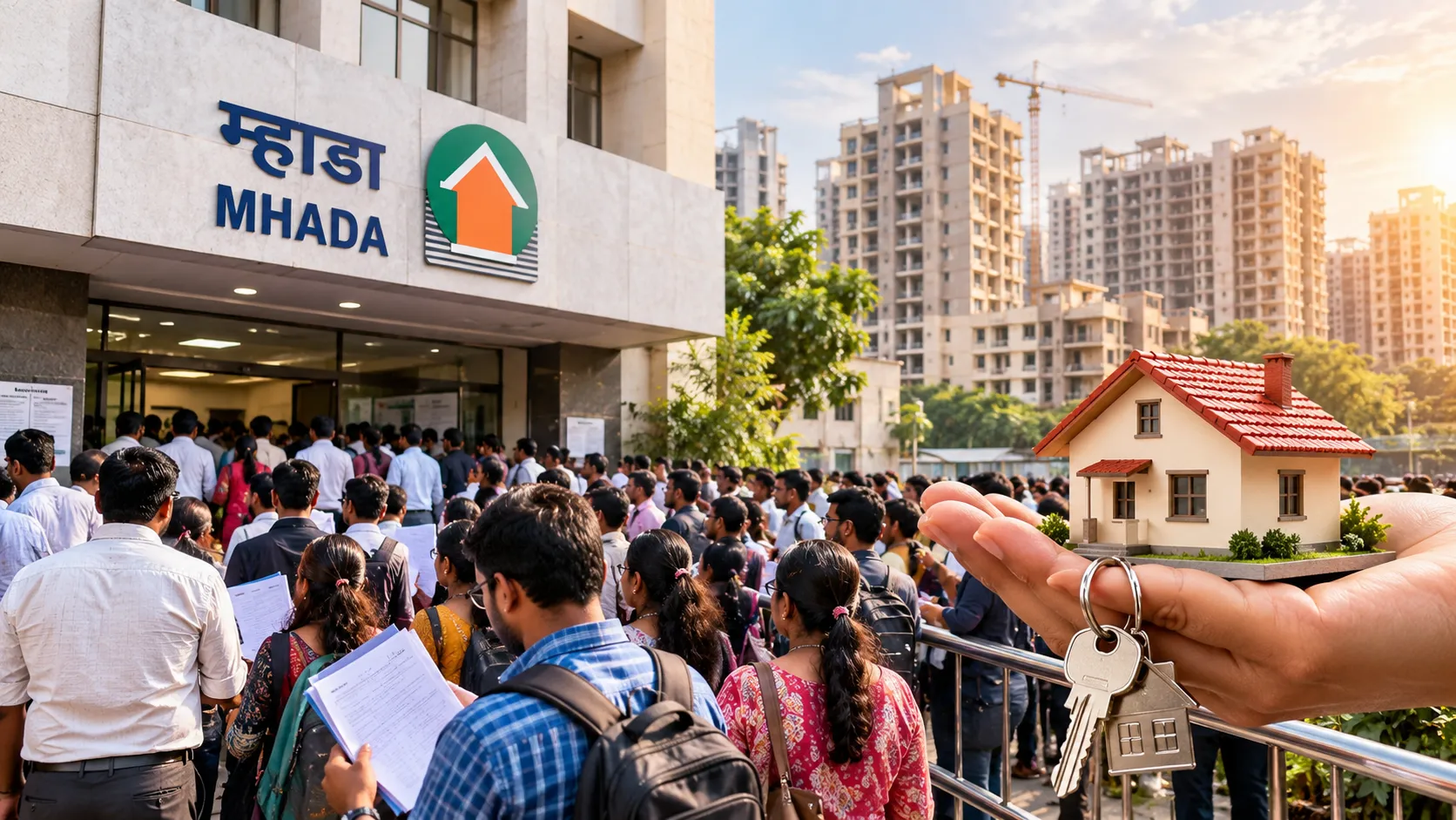Record Response to Pune MHADA Housing Lottery: Over 2.38 Lakh Applications Received;