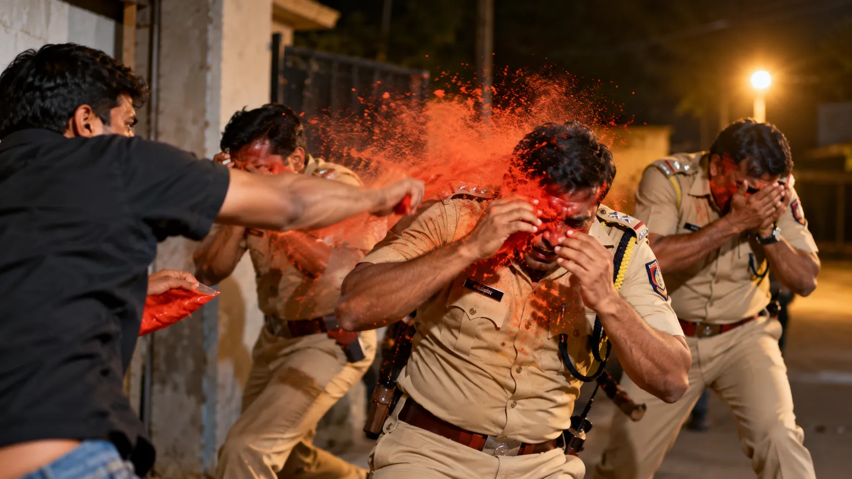 Shocking Incident in Hingoli: Latur Crime Branch Team Attacked, Chili Powder T