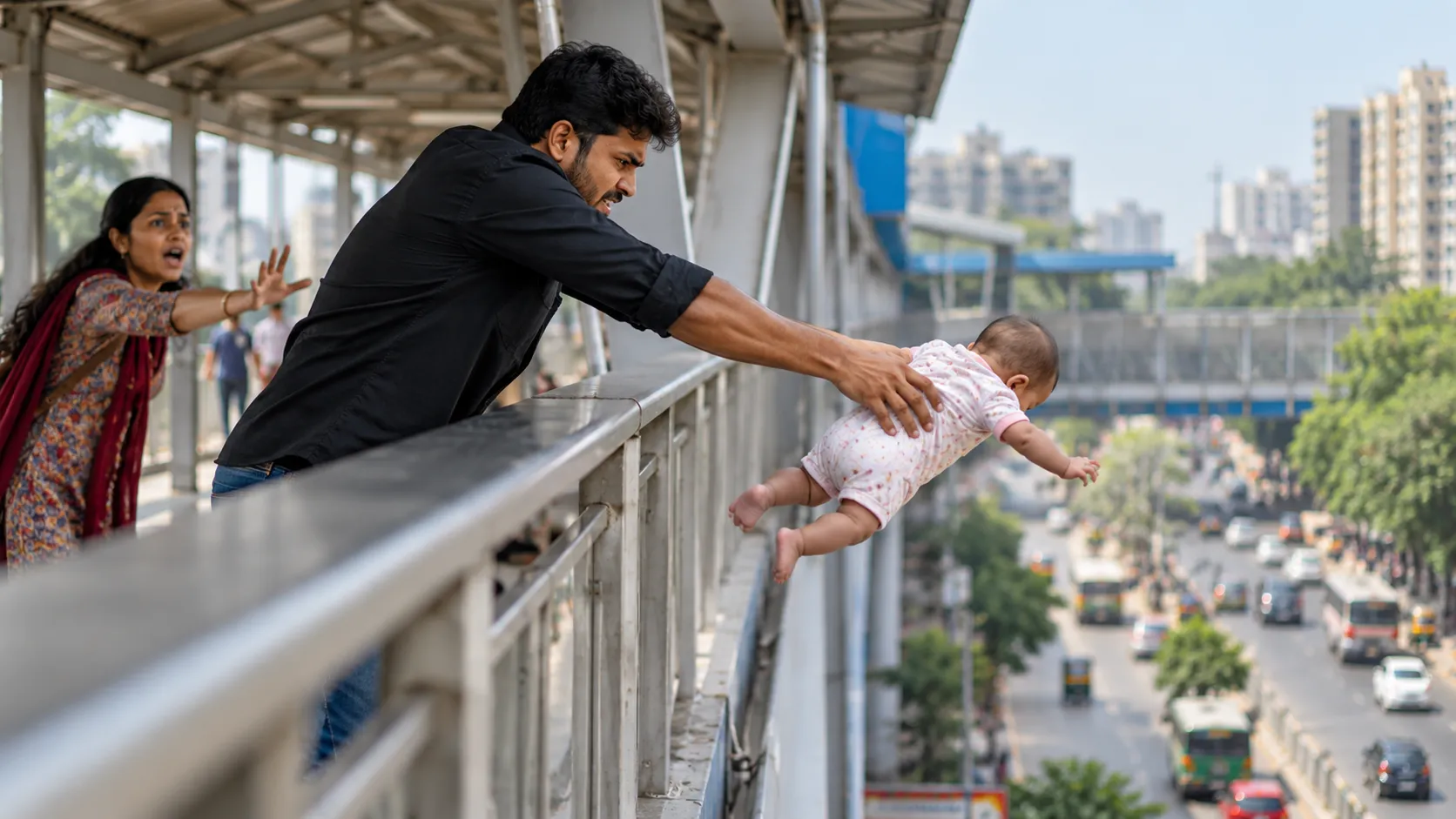 Horrifying Crime in Mumbai: Father Throws 9-Month-Old Son Off Ghatkopar