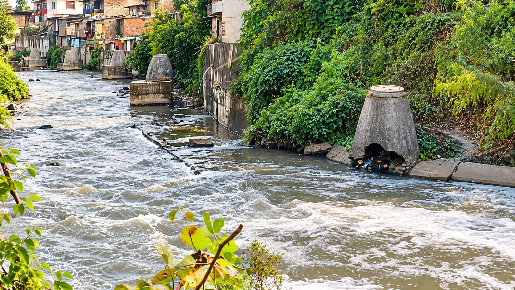 Pune Sewage Crisis: Crores Spent on Poor Quality Pipelines as Mula-Mutha River