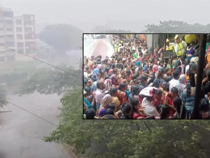 Sudden Heavy Downpour with Thunderstorm Hits Kolhapur: